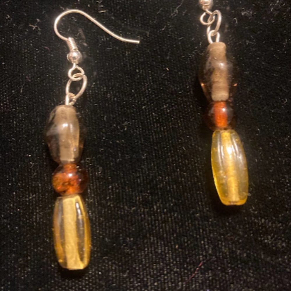 Handmade beaded earrings